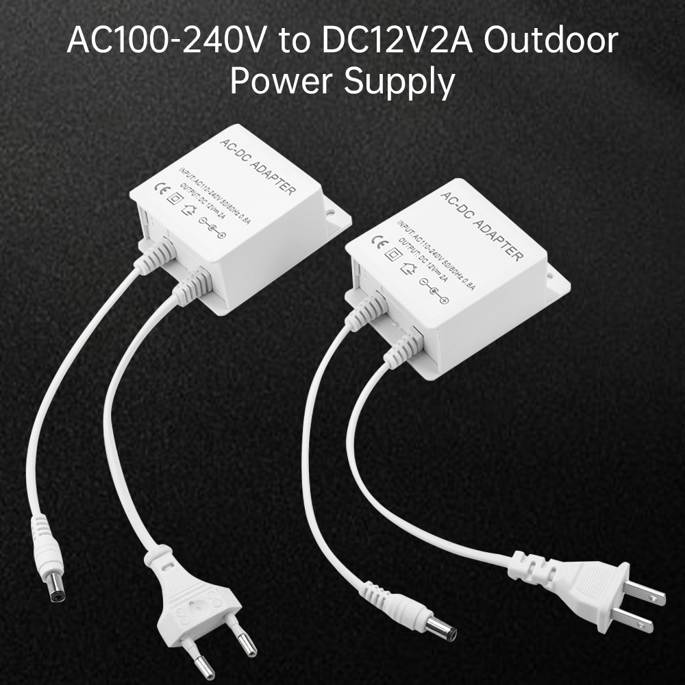 DC12V 2A EU Plug Adapter Secur - Outdoor Power Port 评论和价格