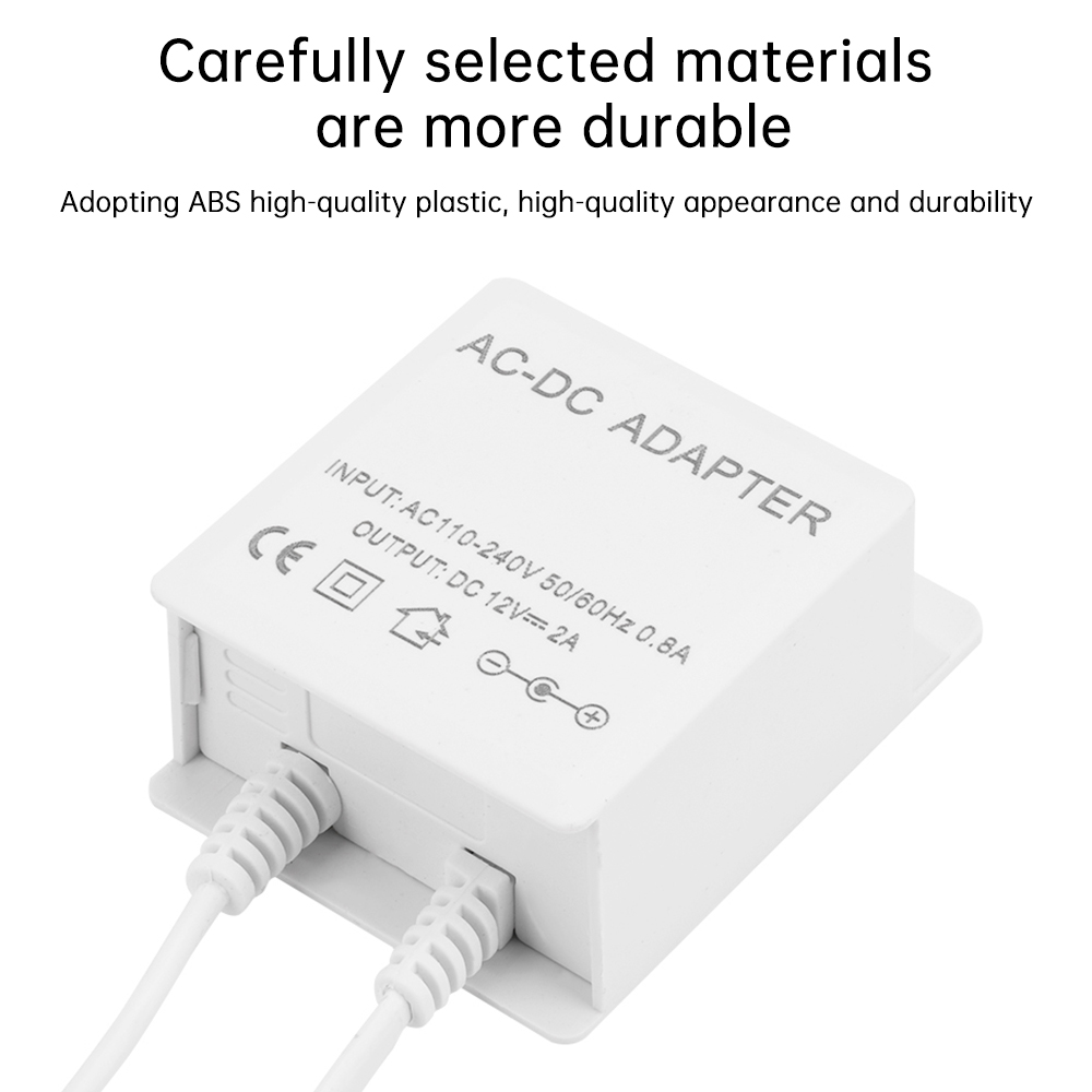 DC12V 2A EU Plug Adapter Secur - Outdoor Power Port 评论和价格