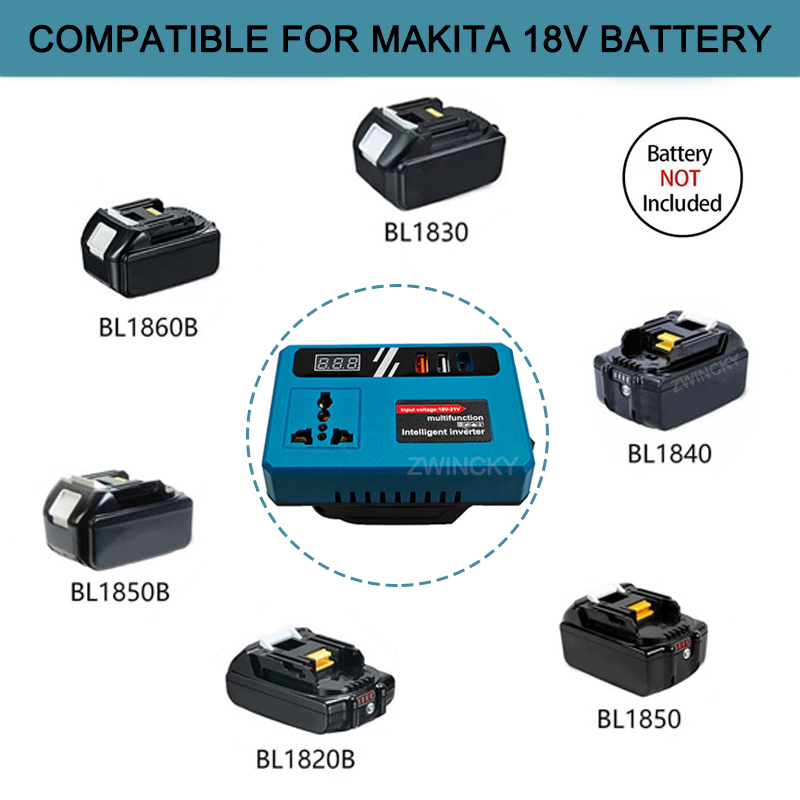 Power Inverter DC 18V To 220V  - Outdoor Power Usa 评论和价格