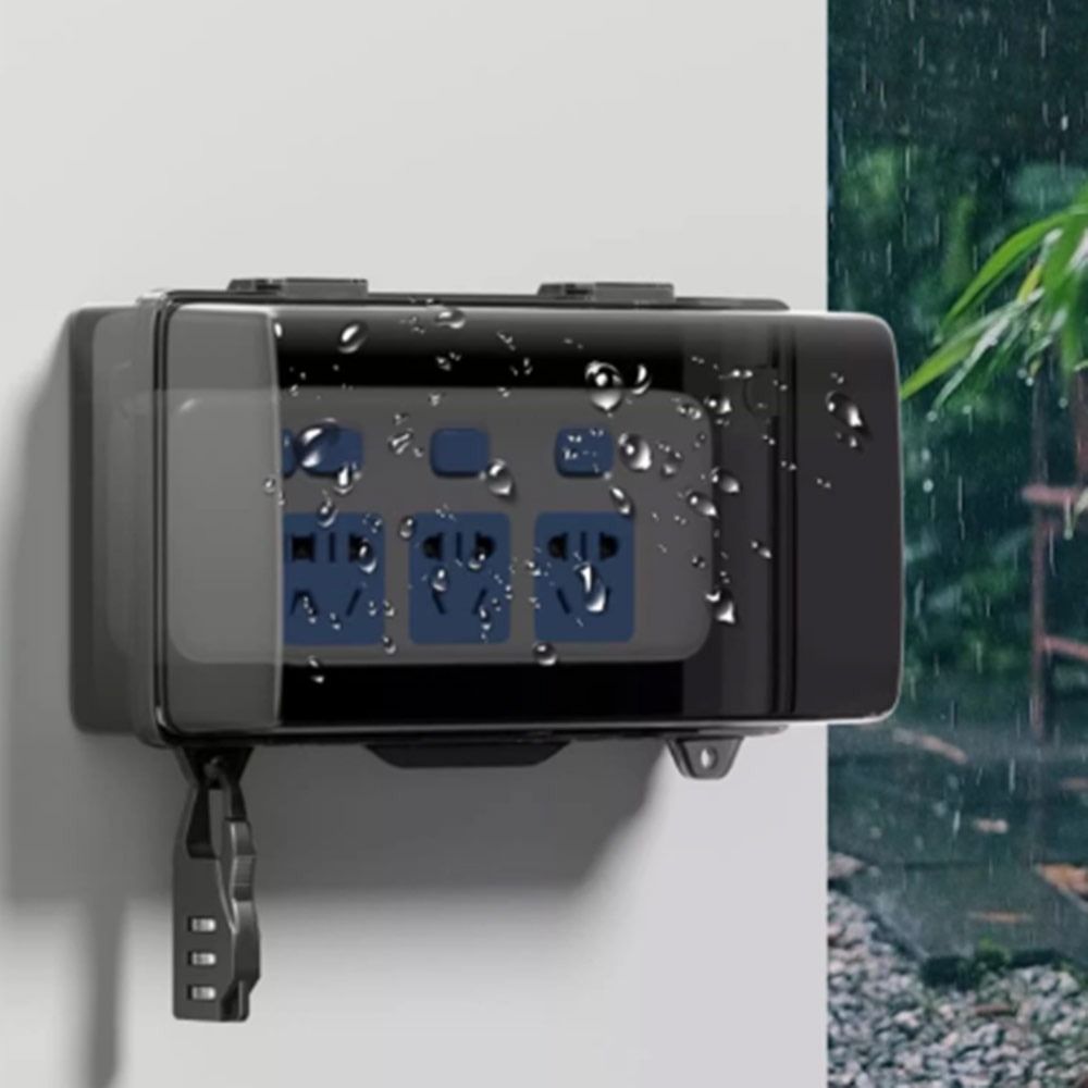 Durable Plastic Plug Box Water - Outdoor Power Outlet Waterproof 评论和价格