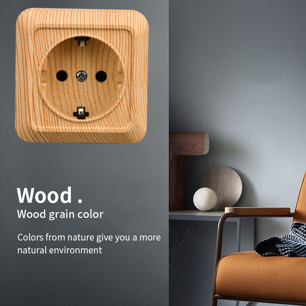 WESA Wood Wall Surface Socket  - Outdoor Power Usa 评论和价格