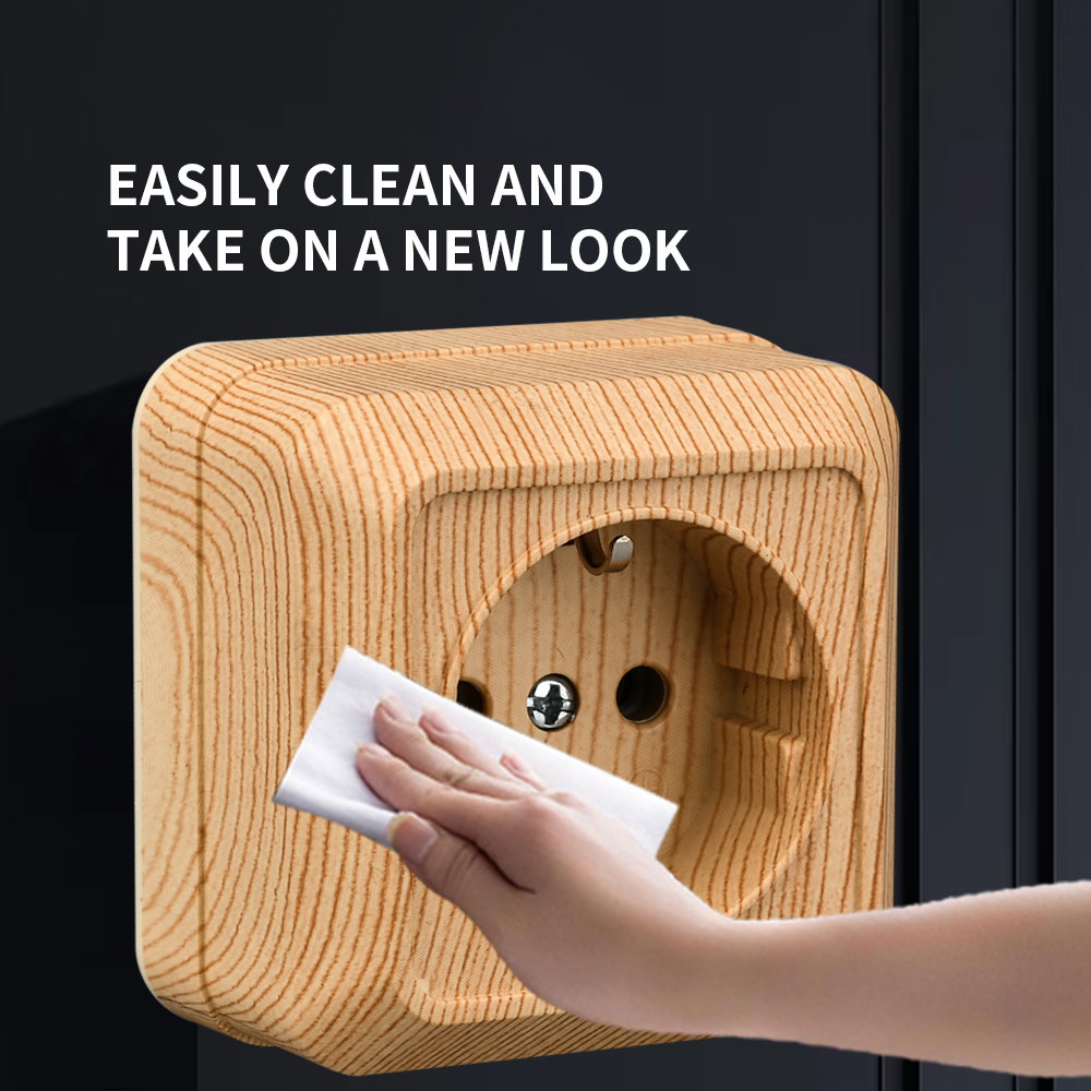 WESA Wood Wall Surface Socket  - Outdoor Power Usa 评论和价格