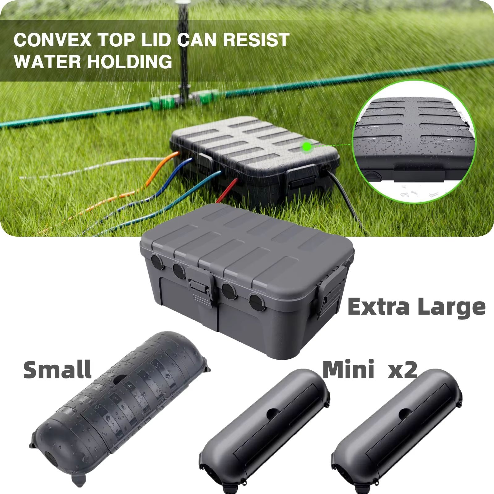 Large Weatherproof Outdoor Ele - Outdoor Power Strip With Cover 评论和价格