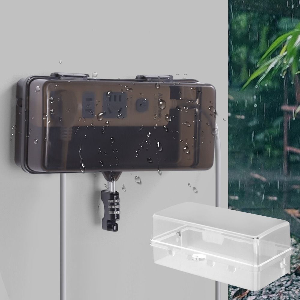 Outdoor Electrical Boxes Water - Outdoor Power Strip With Cover 评论和价格