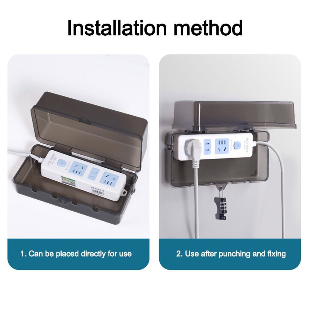 Outdoor Electrical Boxes Water - Outdoor Power Strip With Cover 评论和价格