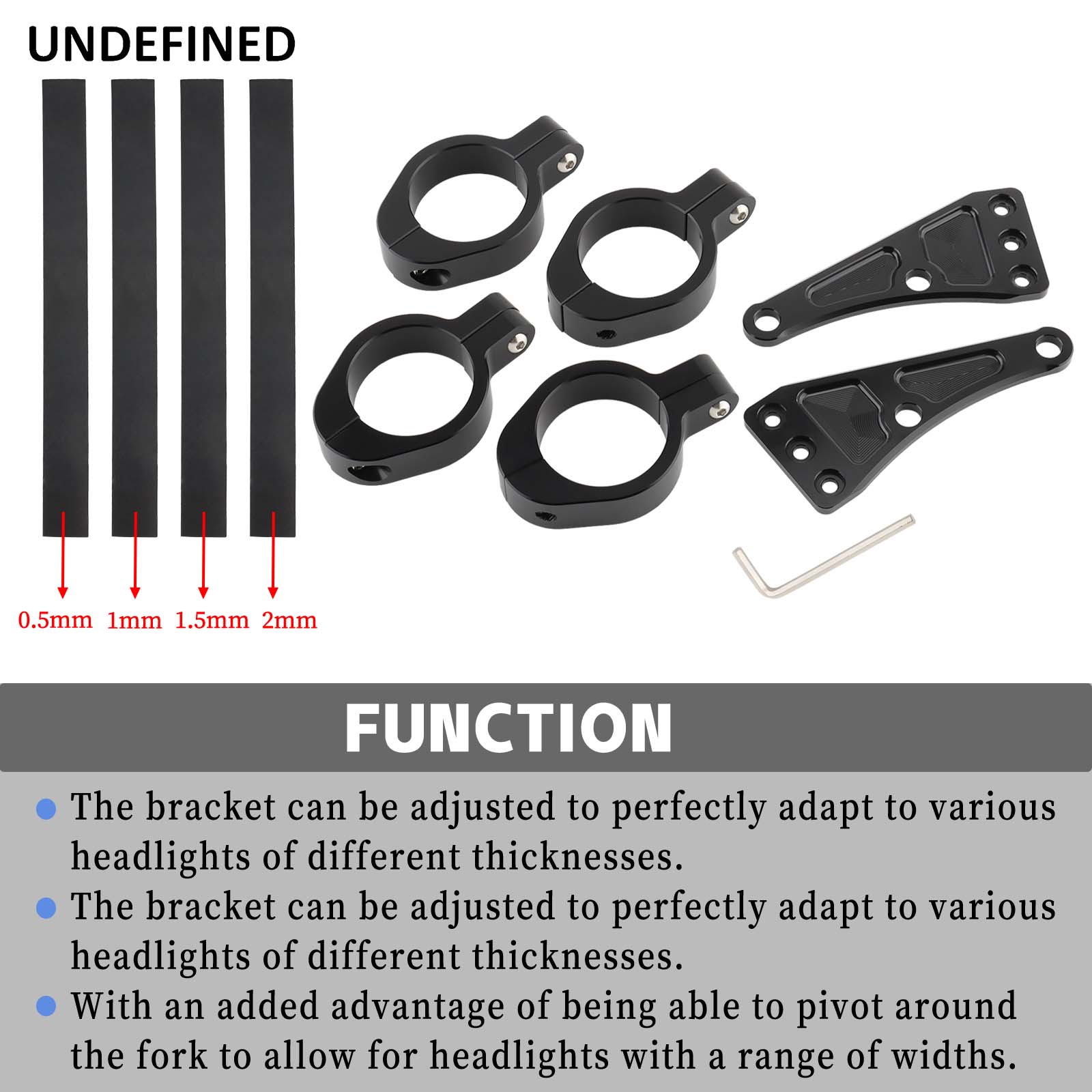 33mm-58mm Headlight Bracket Mo - Outdoor Power Usa 评论和价格