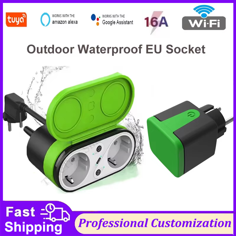 Tuya EU 16A Wifi Smart Outdoor - Outdoor Power Port 评论和价格