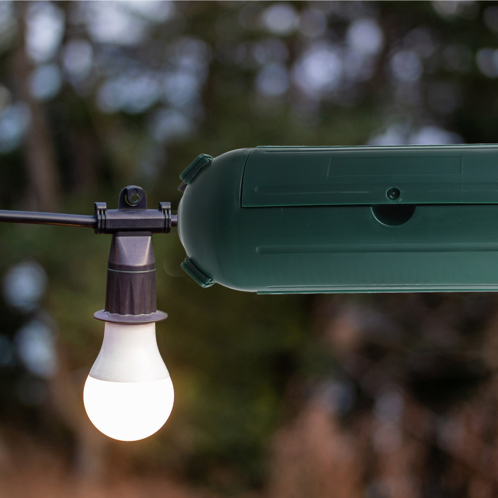 Extension Cord Safety Junction - Outdoor Power Strip With Cover 评论和价格