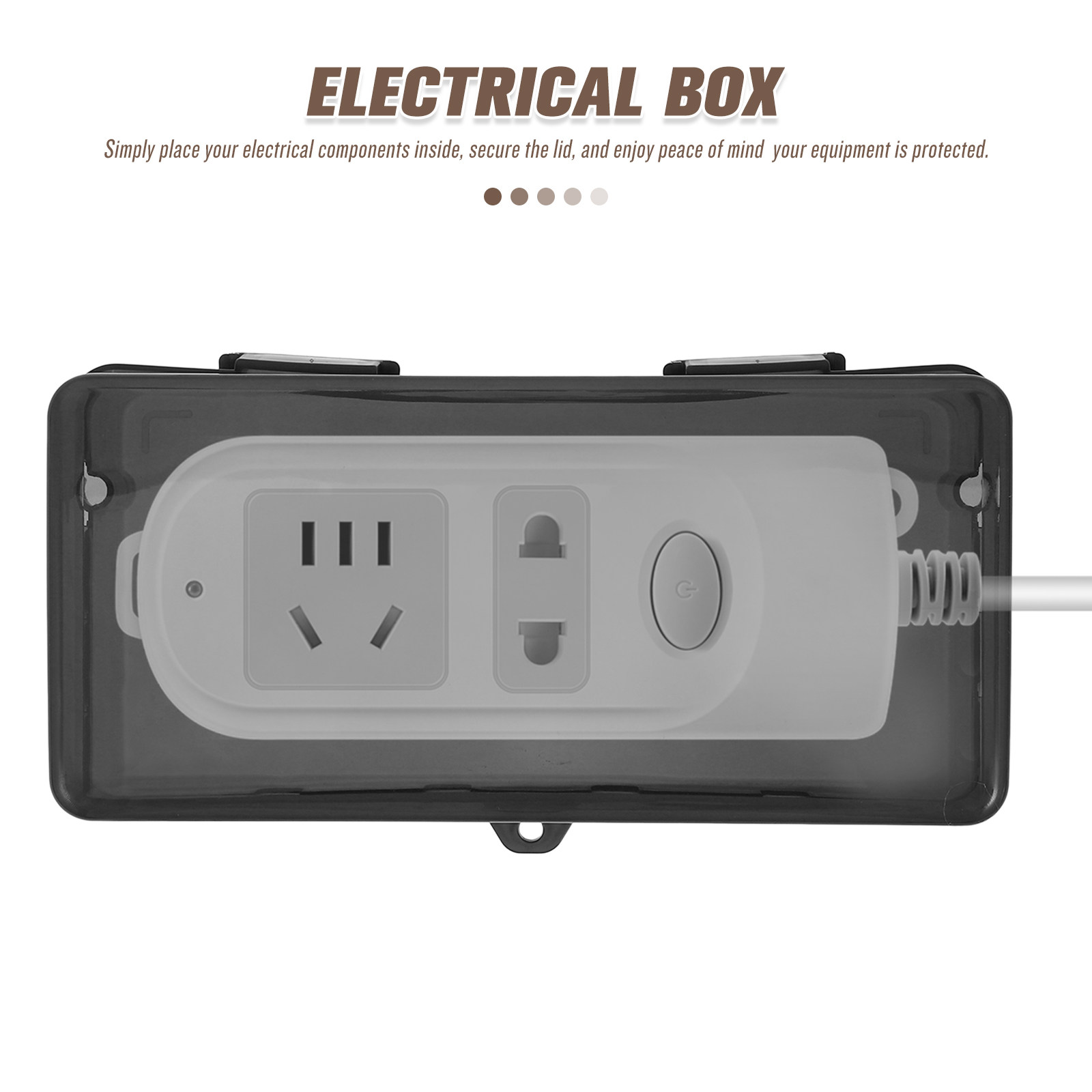 Large Outdoor Electrical Box W - Outdoor Power Strip With Cover 评论和价格