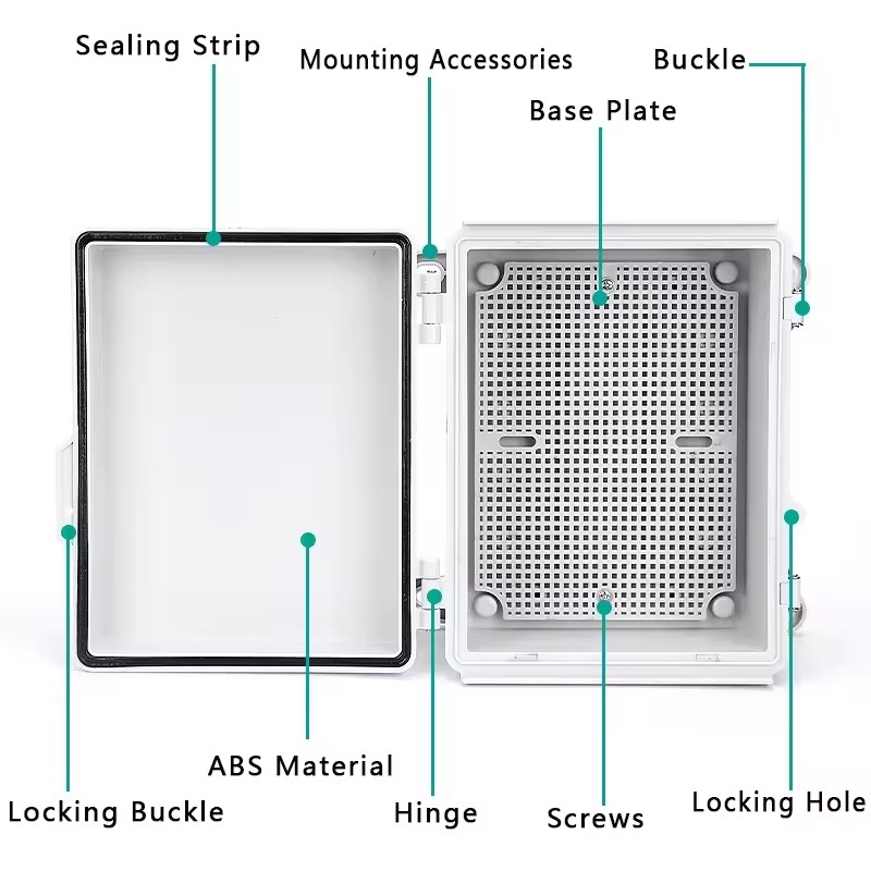 IP66 Electrical Plastic Enclos - Outdoor Power Supply Box 评论和价格