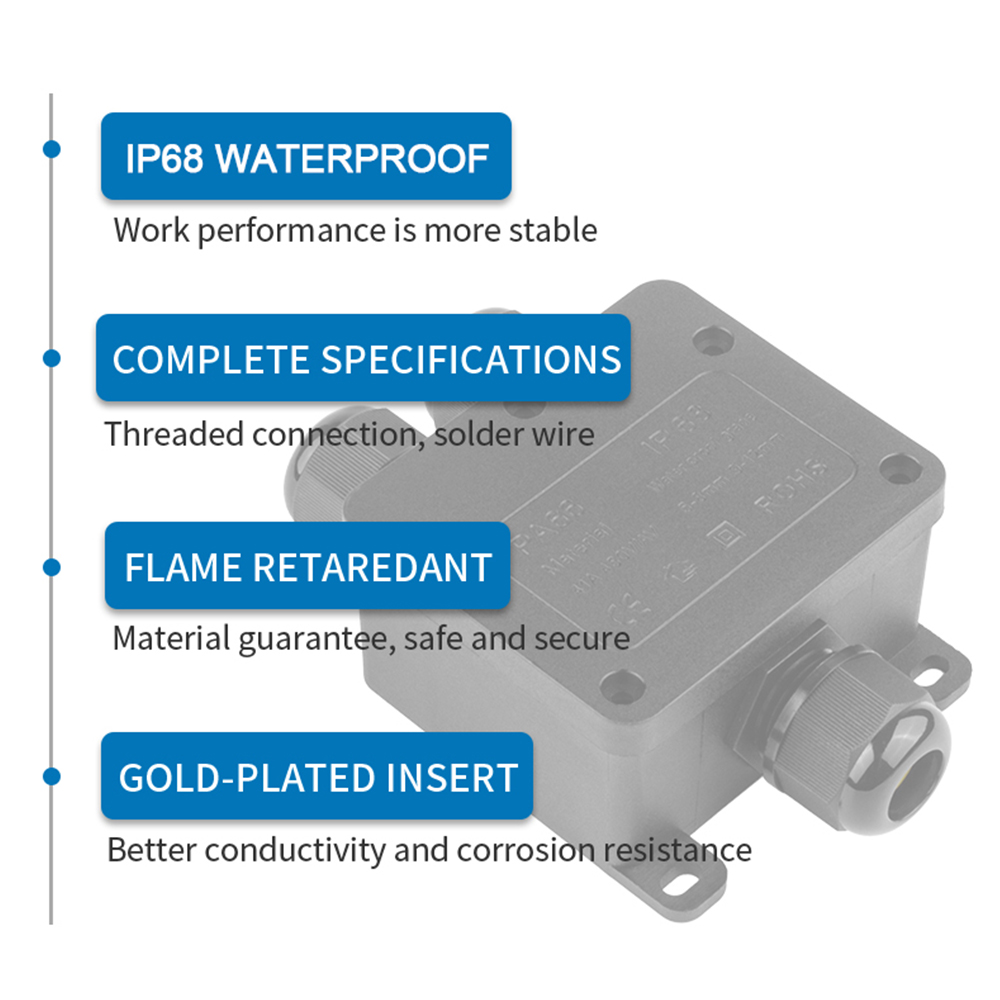 IP68 Outdoor Waterproof Juncti - Outdoor Power Supply Box 评论和价格