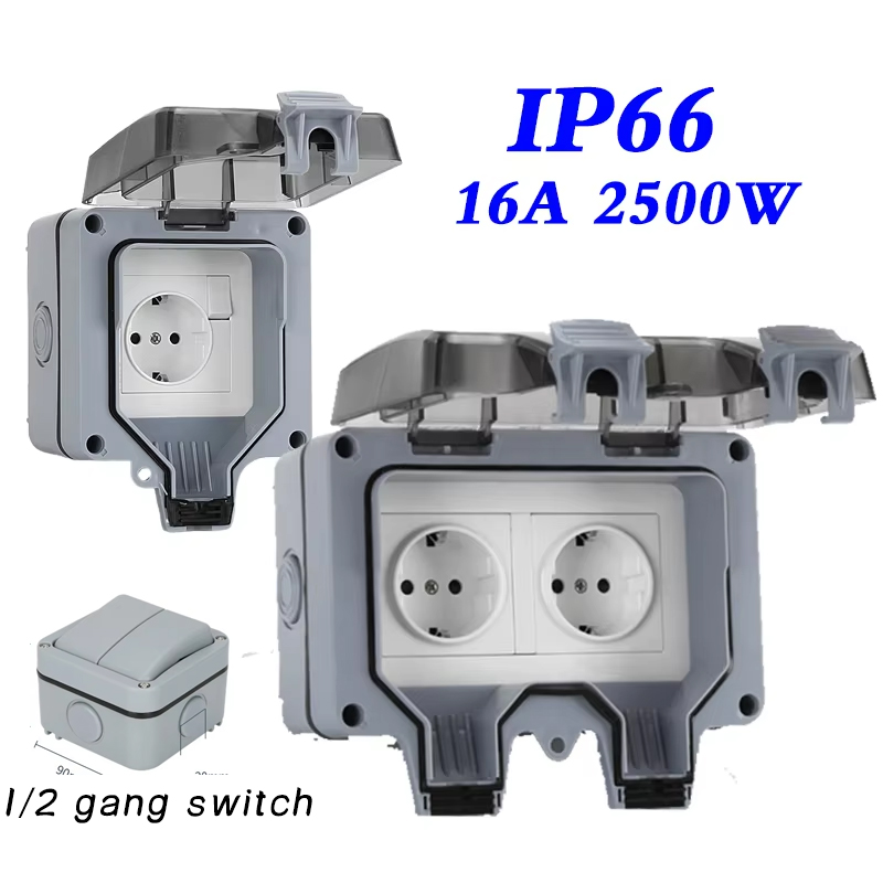 EU KR Outdoor Wall Waterproof  - Outdoor Power Usa 评论和价格