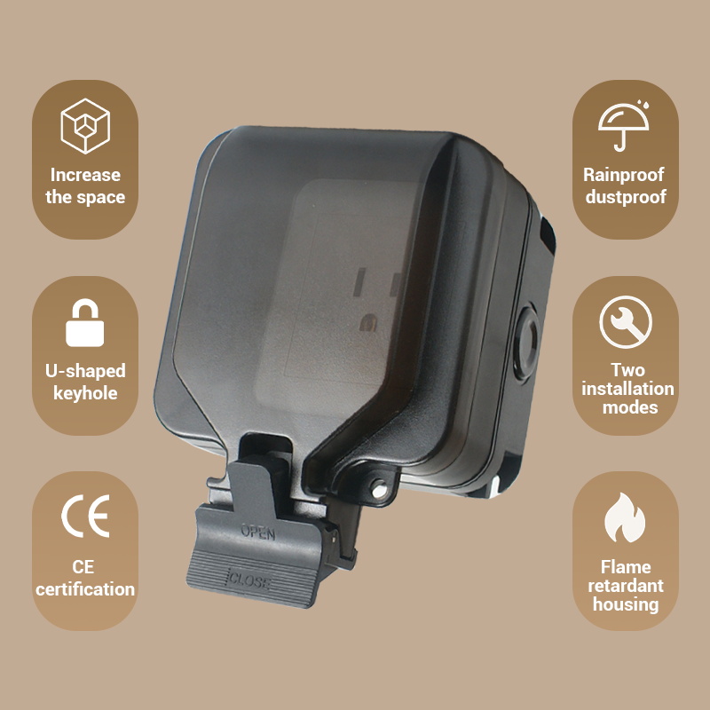 Avoir IP66 Wall Waterproof Soc - Outdoor Power Usa 评论和价格