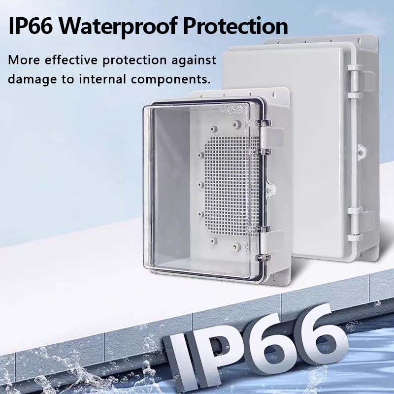 IP66 Waterproof Grey/Transpare - Outdoor Power Supply Box 评论和价格