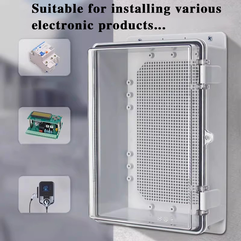IP66 Waterproof Grey/Transpare - Outdoor Power Supply Box 评论和价格