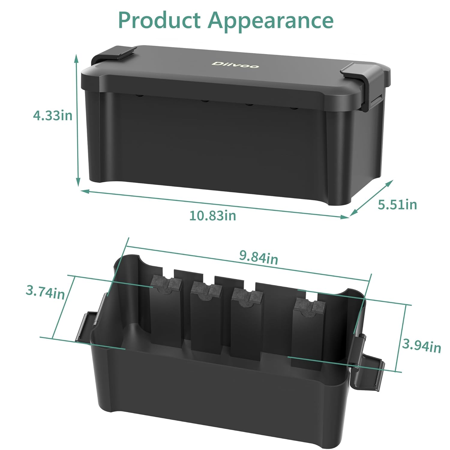 Diivoo Outdoor Waterproof Elec - Outdoor Power Supply Box 评论和价格