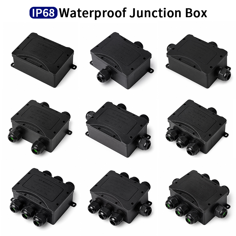 IP68 Waterproof Junction Box 2 - Outdoor Power Wire 评论和价格