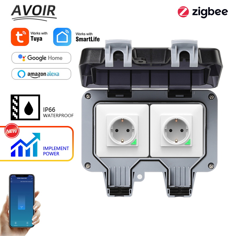 Avoir Tuya Zigbee Electrical S - Outdoor Power Usa 评论和价格
