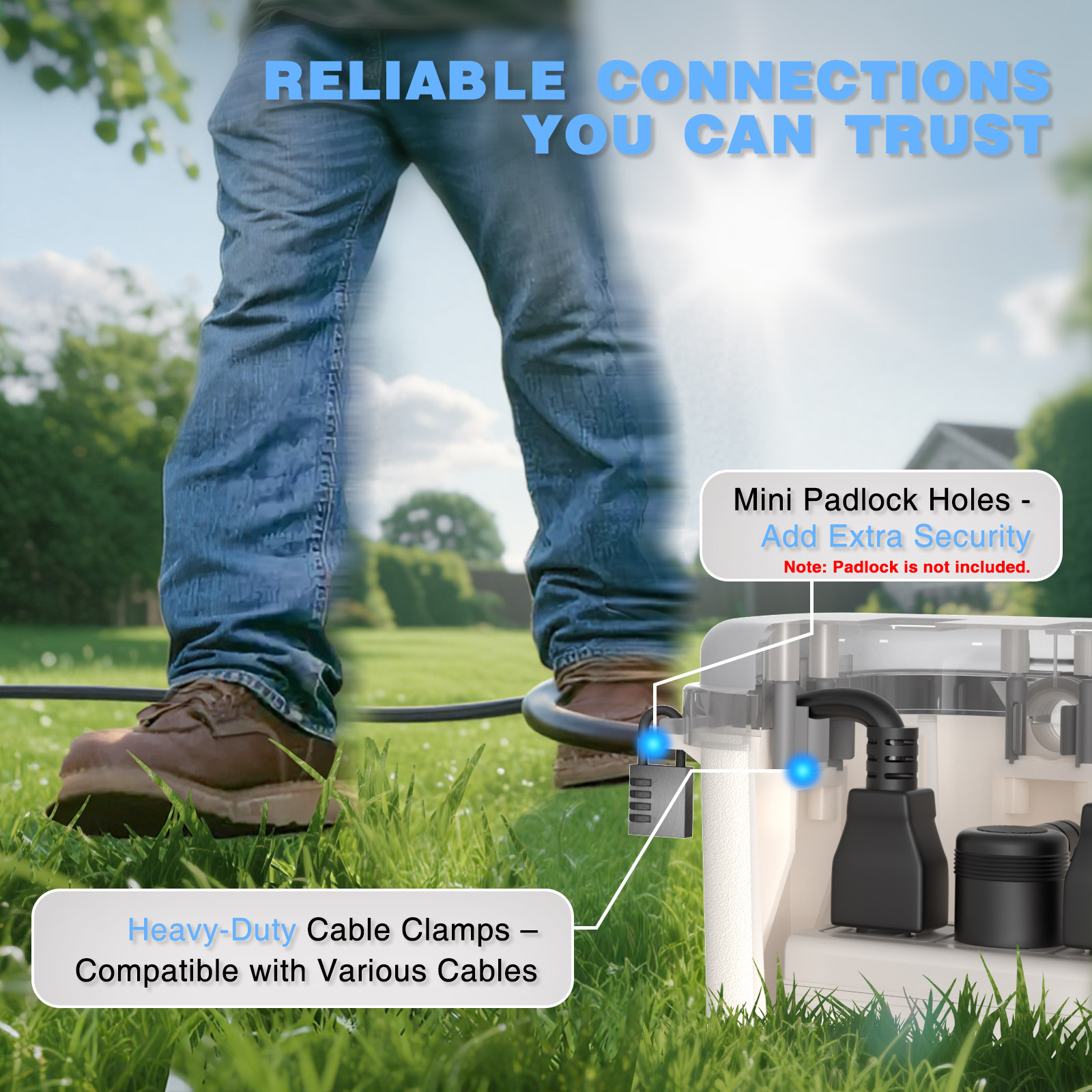 Weatherproof Outdoor Electrica - Outdoor Power Strip With Cover 评论和价格