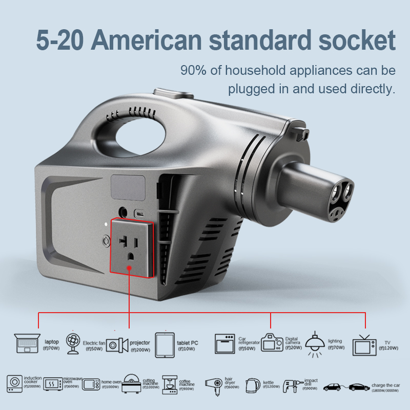 WUFEN Electric Car Discharger  - Outdoor Power Outlet Waterproof 评论和价格