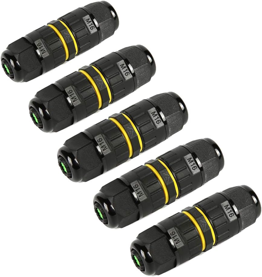 M16 2PIN 3PIN IP68 Waterproof  - Outdoor Power Wire 评论和价格