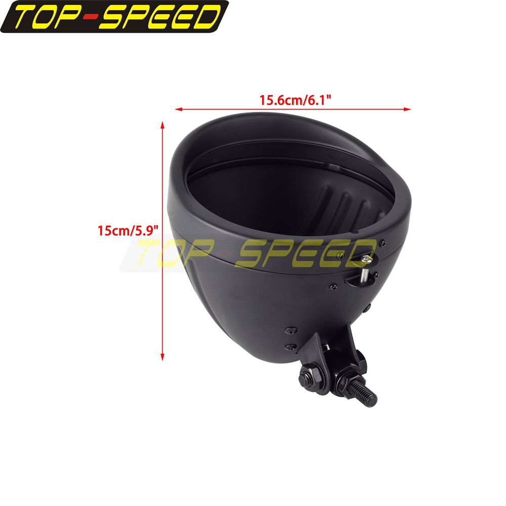 Black/Chrome Motorcycle Headla - Outdoor Power Usa 评论和价格