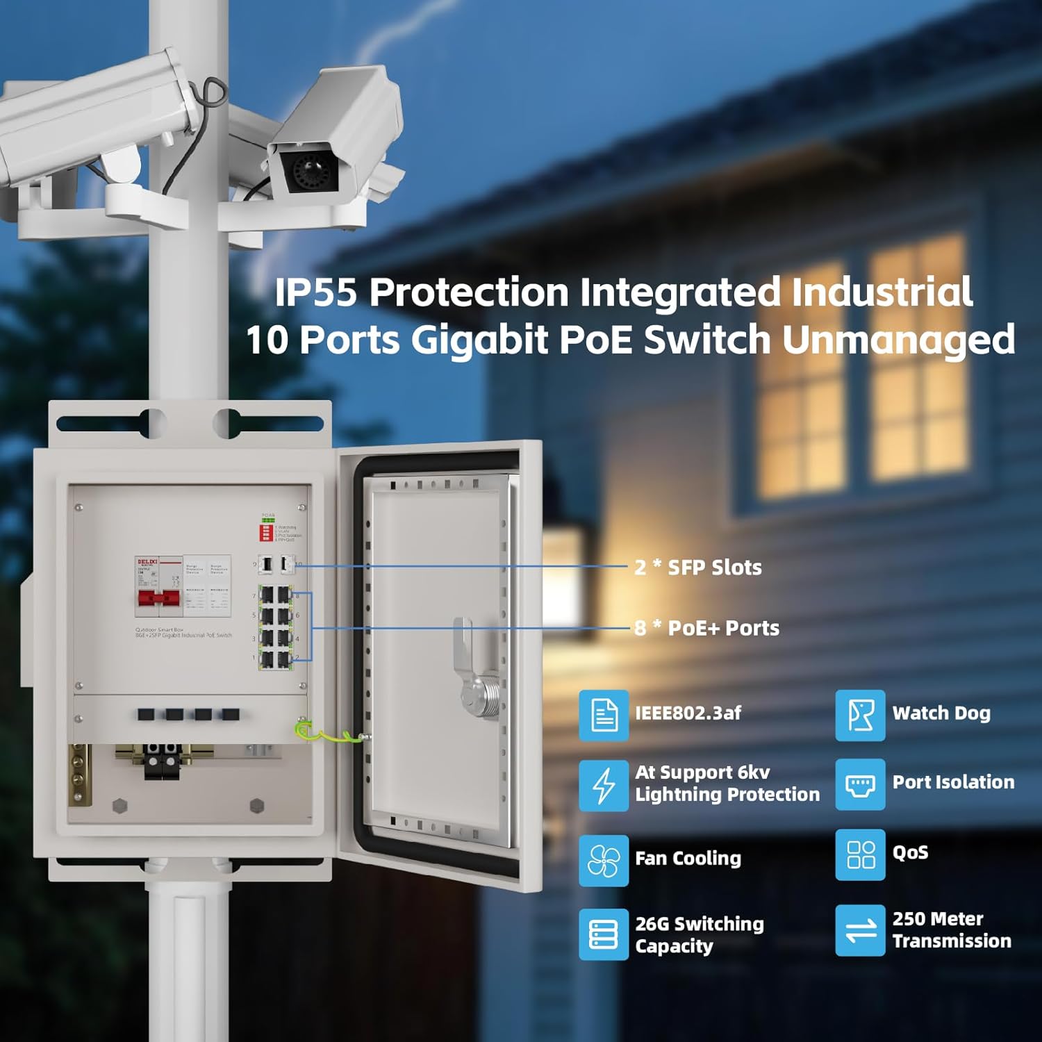 KeepLiNK Outdoor Smart Network - Outdoor Power Supply Box 评论和价格