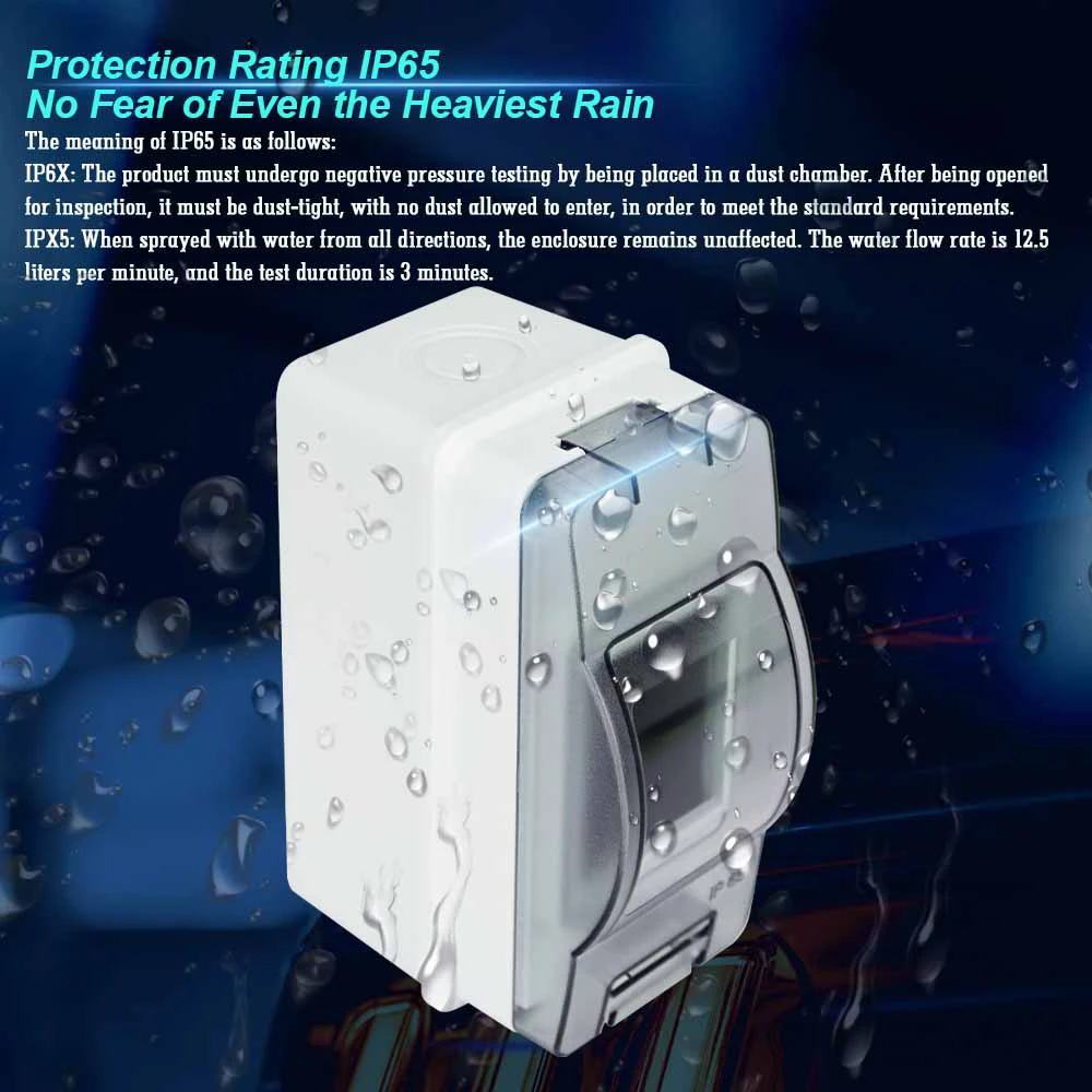 HT-2 IP65 Waterproof Distribut - Outdoor Power Supply Box 评论和价格