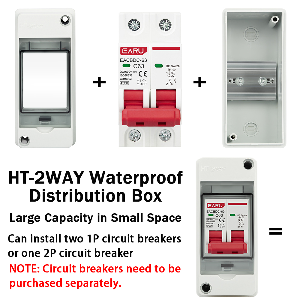 HT-2 IP65 Waterproof Distribut - Outdoor Power Supply Box 评论和价格